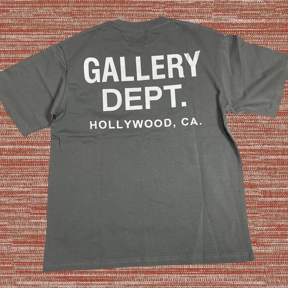Gallery Dept. Logo-Print Cotton Jersey T-Shirt - Picture 4 of 5